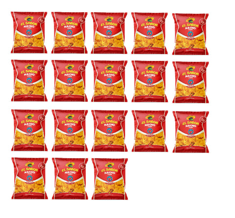 El Sabor Nacho Chili Flavor Nachos au chili, 18 x 100 g