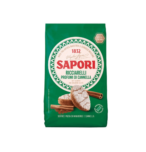 Sapori Ricciarelli alla cannella Amande moelleuse et pâte à la cannelle 10x 120 g