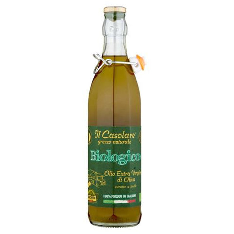Farchioni Il Casolare grezzo naturale biologico Olio Extra Vergine di Oliva 750ml, Huile d'olive extra vierge biologique naturelle brute 3x 750 ml + Italian Gourmet polpa 400gr