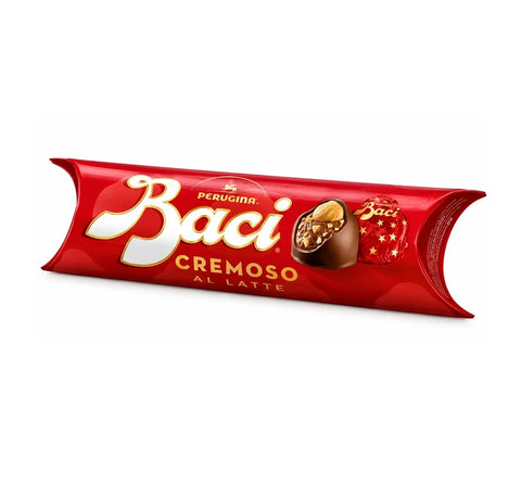 12x Perugina Baci Cremoso al latte Crémeux au lait (3 pièces par tube)
