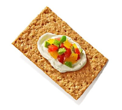6x Misura Fibrextra cracker integrali con semi di sesamo, fiocchi d'avena e chia Craquelins complets aux graines de sésame, flocons d'avoine et chia 160 g