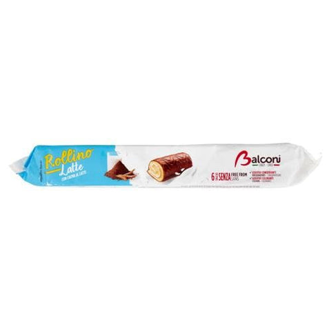 20x Balconi Rollino Al Latte, Con Golosa Crema Al Latte, Petits Pains Au Lait, Avec Délicieuse Crème De Lait 222 G