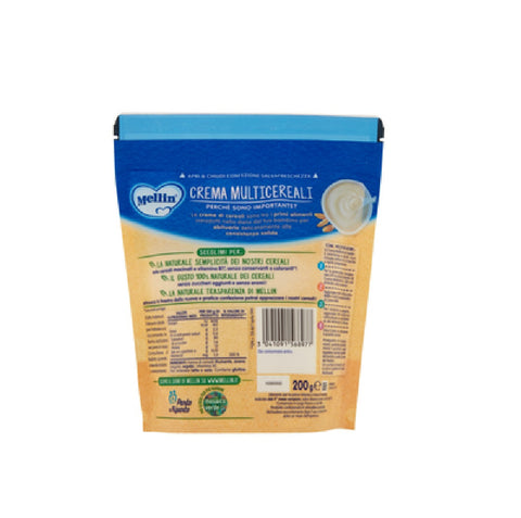 5x Mellin Crema Multicereali Crème multigrains 200 g