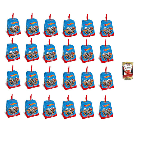 Dolci Preziosi Pandorino Hot Wheels 80gr, Mini pandoro souple 24x 80gr + Italian Gourmet polpa 400gr