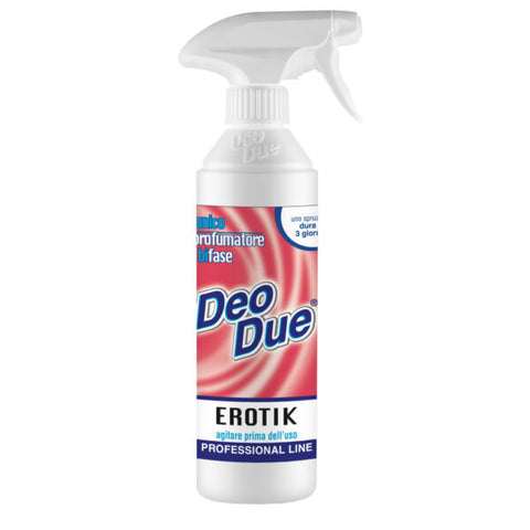3x Deo Due – Profumatore Bifase Erotik Désodorisant d'air et textile 500 ml