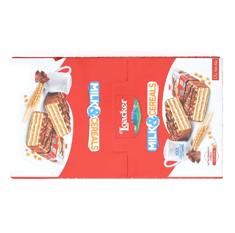 Loacker Milk & Cereals Box 30 x25gr
