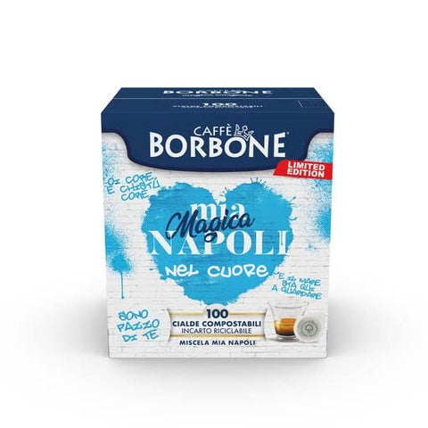 Borbone Caffè Edizione Speciale Mia Magica NAPOLI Cialde ESE Dosettes ESE compostables  100 pièces