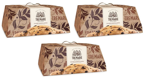 3x Tre Marie Magnifica Intense Colomba, gâteau de Pâques traditionnel au chocolat noir intense, 800 g (Copia)