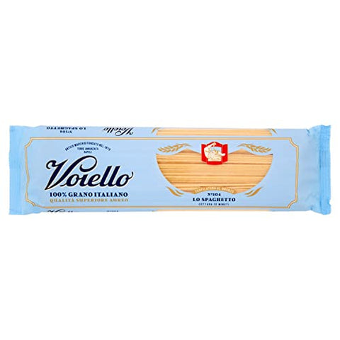 Voiello Spaghetti N.104 Produit 100% Italien, 500g