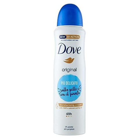 Dove Deo Lot De 12 Crèmes Hydratante Classiques En Spray Pour Le Corps