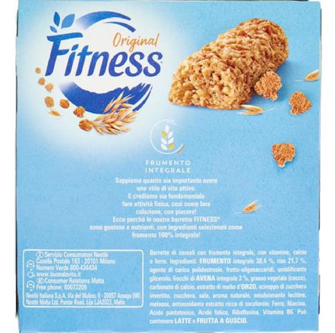 Nestlé Fitness Original Barrette 141g Barres de céréales complètes (6 x 23,5 g) 16 x 141 g