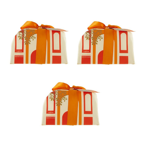 3x Tremarie Il Panettone Milanese incartato con fiocco 1KG