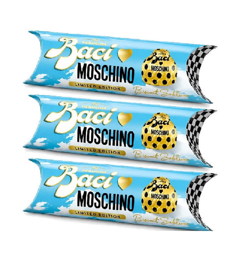 3x Baci Perugina Moschino Biscuit Sublime (3 pièces par tube)