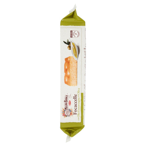 Mulino Bianco Focaccelle à l'huile d'olive, 198g + Italian gourmet polpa 400g