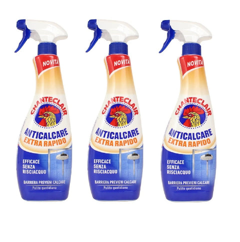 3x Chanteclair Anticalcare Extra Rapido anti-calcaire 625 ml