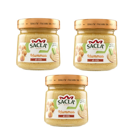 3x Saclà Hummus Di Ceci 190gr