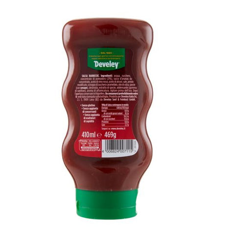 3x Develey Salsa Barbecue 410 ml