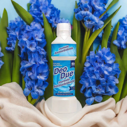 3x Deo Due – Ammorbidente Fiori Azzurri Adoucissant textile 1 litre