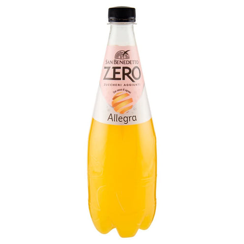 San Benedetto Allegra Aranciata Zero Pet Sans Sucre 0,75 L Limonade Orange Sans Sucre