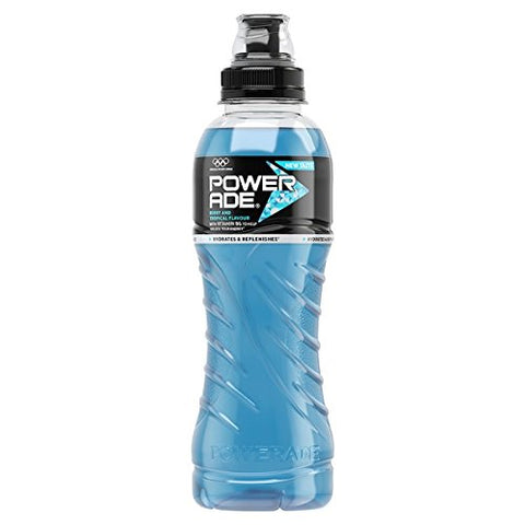 Powerade Berry And Tropical Lot De 12 Flacons De 500 Ml