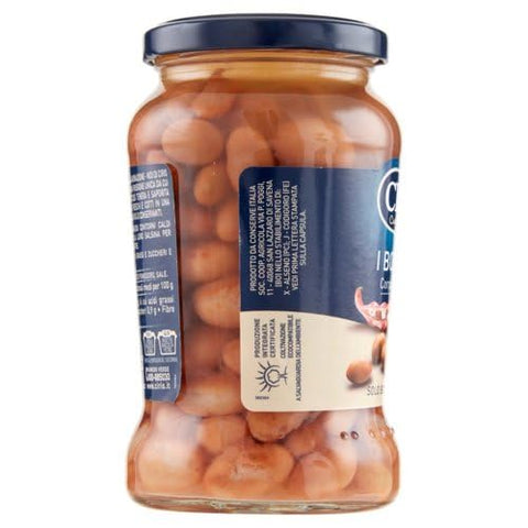 Cirio I Borlotti, Corposi e Saporiti, Haricots Borlotti, corsés et savoureux, 100% italiens, 12 bocaux en verre de 370 g