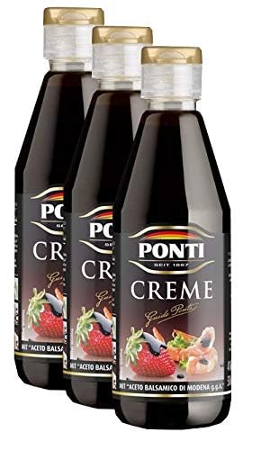 Ponti Glassa Gastronomica 'Crème Balsamique', 3 X 500 Grammes