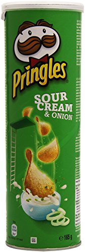 Pringles Cream & Oignon L'étui 165g - Sour