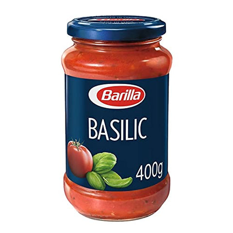 Barilla - Sauce Tomate Aux Basilic 400g - Lot De 4