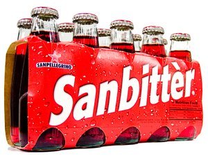San Pellegrino Rouge Amer 10x100ml