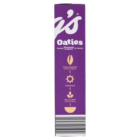 3x Kellogg's Oaties Avena Croccante al cacao Flocons d'avoine croustillants au cacao 360 g