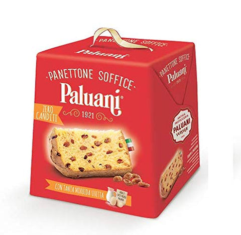 Paluani Panettone Soffice Sans Fruits Confits Aux Raisins Secs 750g
