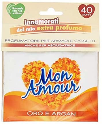 Felce Azzurra Mon Amour Oro E Argan Profumatore Armoire À Vêtements Avec Tiroirs 12 G