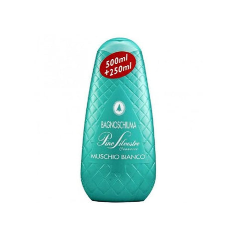Set 12 Pin Silvestre Bain Musc Blanc 750 Ml Produit Bain Et Douche