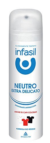6 X Infasil Deo Persona Spray Extra Doux Anti-Taches 150 Ml
