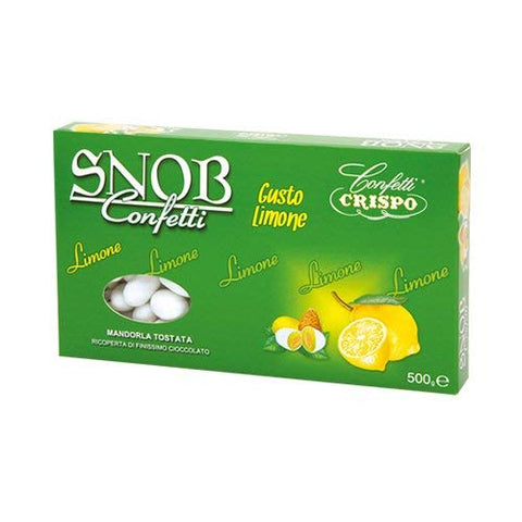 Confetti Crispo | Snob Alla Mandorla | Limone | 500 Gr
