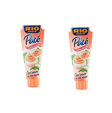 Pate Tonno Rio Mare Salmone Rose Saumon Thon Crème 100 G