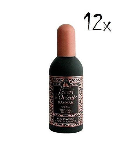 Tesori D’oriente Hammam Lot De 12 Flacons D’eau De Toilette 100 Ml Chacun Origine Italie