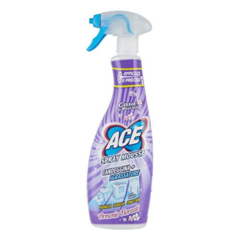 Ace + Spray Mousseur Et Dégraissant 650 Ml