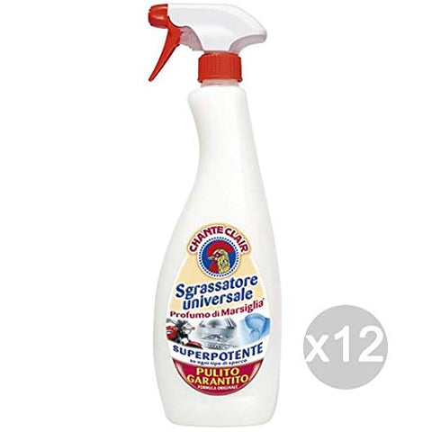 Lot De 12 Chante Clair Dégraissant 625 Spray Marseille Nettoyants Et Nettoyage De La Maison