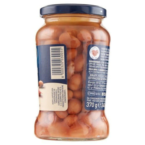 Cirio I Borlotti, Corposi e Saporiti, Haricots Borlotti, corsés et savoureux, 100% italiens, 12 bocaux en verre de 370 g