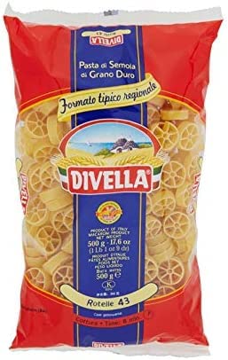 Divella Rouleaux De Pâtes De Semoule De Blé Dur 43 Gr 500 X 24