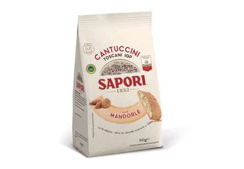 Sapori Cantuccini Toscani Igp Tous Les Biscuits Mandorle Biscuits Biscuits Tradition Italienne Spécialités Italiennes Sachet De 100 G