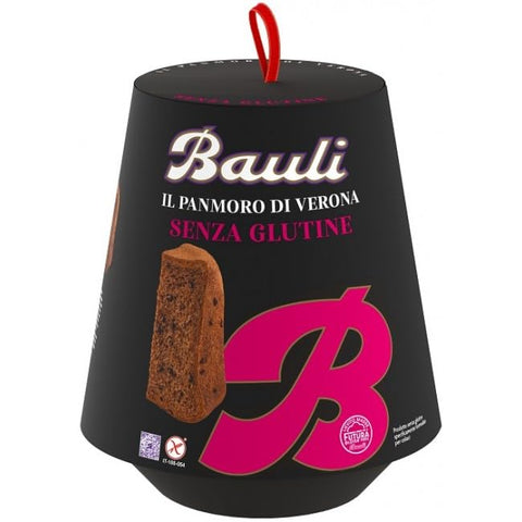 6x Bauli PanMoro – Pandoro au chocolat sans gluten 500 g | Gâteau de Noël italien traditionnel | Sans gluten, moelleux et chocolaté | Parfait pour Noël