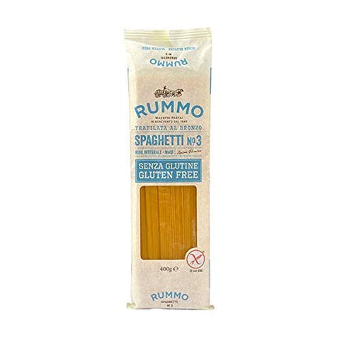 Rummo - Spaghetti N.3 Sans Gluten Bronze Dessiné - 12 Paquets De 400 G