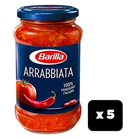 Barilla - Sauce Arrabiata 400g - Lot De 5 - Livraison Rapide En France - Prix Par Lot