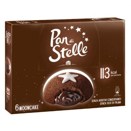 Pan Di Stelle Mooncake Merendine 12 Confezioni Da 210 Grammi