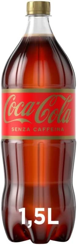Cola-Cola Senza Caffeina Lot De 6 Boissons Gazeuses Pet 1,5 L De Coke Sans Caféine