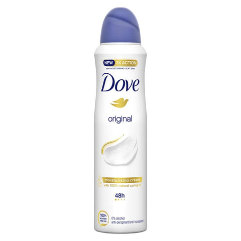 Kit 6 Pièces Dove Déodorant Spray 150 Ml Original Classic