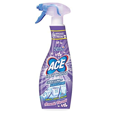 Ace Spray Candeggina - Eau De Javel - Dégraissant - 650 Ml