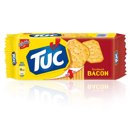 Tuc Bacon Lot De 6 Biscuits Salés Au Jambon 100 G